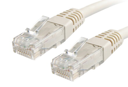 UTP patchcord UTP patchcord, Cat.5e, RJ45 M-10m, nestíněný, šedý, Esperanza EB277E