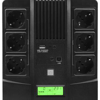 Green Cell ® UPS AiO 600VA LCD