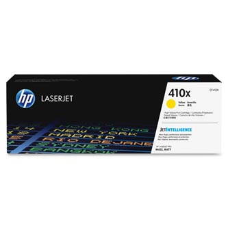 HP originální toner CF412X, yellow, 5000str., HP 410X, high capacity, HP LJ Pro M452, LJ Pro MFP M477, 650g, O