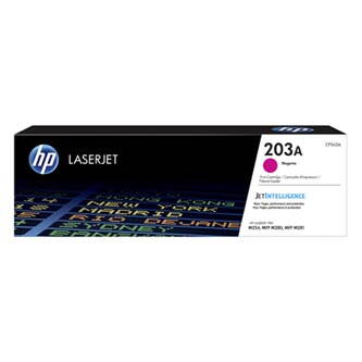 HP originální toner CF543A, magenta, 1300str., HP 203A, HP Color LaserJet Pro M254dw, nw, M280nw, O