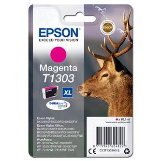 Epson originální ink C13T13034012, T1303, magenta, 765str., 10,1ml, Epson Stylus Office BX320FW