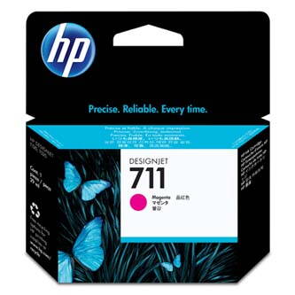 HP originální ink CZ131A, HP 711, magenta, 29ml, HP DesignJet T120, T520