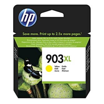 HP originální ink T6M11AE, HP 903XL, yellow, 825str., 9.5ml, high capacity, HP Officejet 6962,Pro 6960,6961,6963,6964,6965,6966