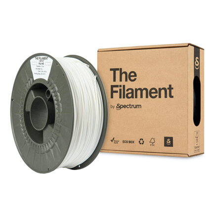 The Filament 3D filament, PLA HS, 1,75mm, 1000g, TF-24030,  traffic white