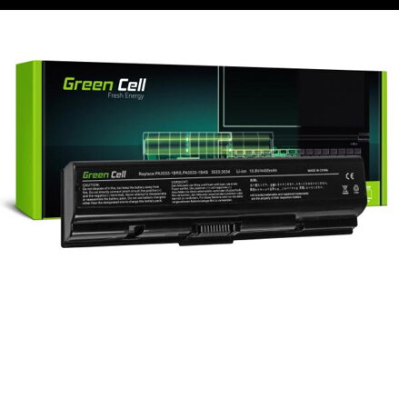 Green Cell baterie pro Toshiba Satellite A200 A300 A500 L200 L300 L500 / 11,1V 4400mAh