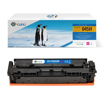 G&G kompatibilní toner s 045HM, magenta, 2200str., NT-PC045XM, pro Canon MF634Cdw, MF632Cdw, LBP612Cdw, LBP611Cn, LBP613Cdw, N