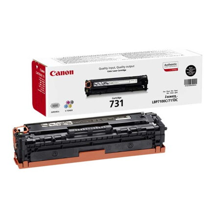 Canon originální toner CRG731, black, 1400str., 6272B002, Canon i-SENSYS LBP-7100Cn, 7110Cw, MF 8280Cw, O