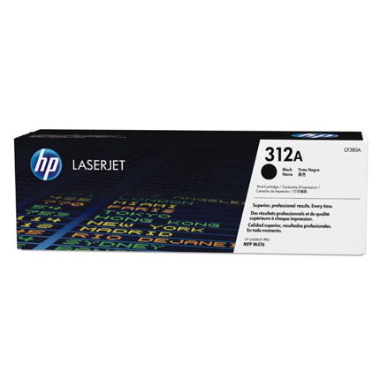 HP originální toner CF380A, black, 2280str., HP 312A, HP Color LaserJet Pro MFP M476dn, MFP M476dw, MFP M47, 720g, O