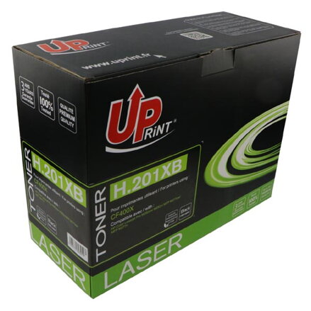 UPrint kompatibilní toner s CF400X, black, 2800str., H.201XB, pro HP Color LaserJet MFP 277, Pro M252, UPrint