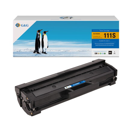 G&G kompatibilní toner s MLT-D111S, black, 1000str., NT-PS2020C, pro Samsung M2020, M2022, M2070, N