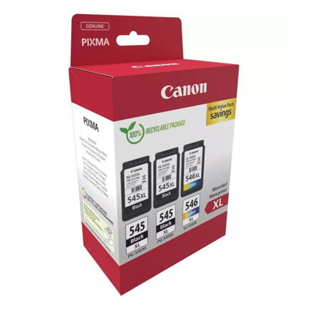 Canon originální ink PG-545XL/CL-546XL, 8286B013, black/color, Multi-pack