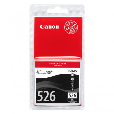 Canon originální ink CLI526BK, black, 9ml, 4540B001, Canon Pixma  MG5150, MG5250, MG6150, MG8150