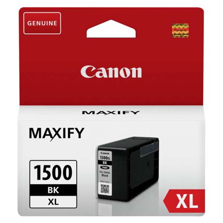 Canon originální ink PGI 1500XL, black, 34.7ml, 9182B001, high capacity, Canon MAXIFY MB2050, MB2350