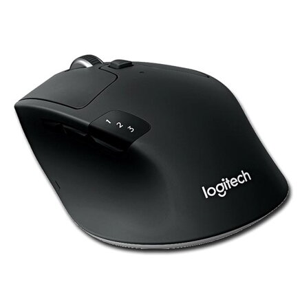 Logitech Myš M720 Triathlon, 1000DPI, Bluetooth, optická, 8tl., 1 kolečko, bezdrátová, černá, vestavěná baterie, připojení přes bl