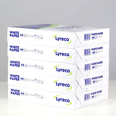 Xerografický papír Lyreco, A4, 80 g/m2, bílý, 500 listů