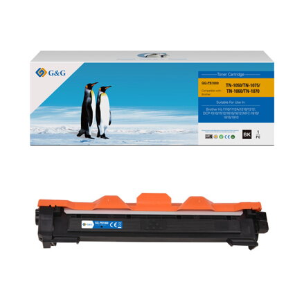 G&G kompatibilní toner s TN1030, black, NT-PB1000, pro Brother HL-1110/1110R/1112R/DCP-1510/1510R/1512R, N