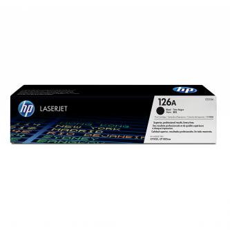 HP originální toner CE310A, black, 1200str., HP 126A, HP LaserJet Pro CP1025, 1025nw, MFP M175, O