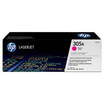 HP originální toner CE413A, magenta, 2600str., HP 305A, HP Color LaserJet Pro M375NW, Pro M475DN, M451dn, O