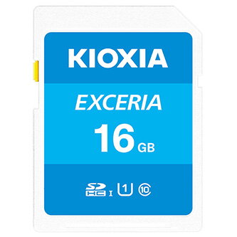 Kioxia Paměťová karta Exceria (N203), 16GB, SDHC, LNEX1L016GG4, UHS-I U1 (Class 10)