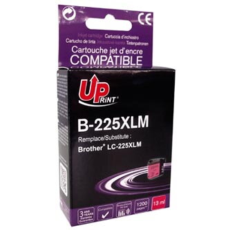 UPrint kompatibilní ink LC-225XLM, s LC-225XLM, magenta, 1200str., 13ml, B-225XLM, pro Brother MFC-J4420DW, MFC-J4620DW