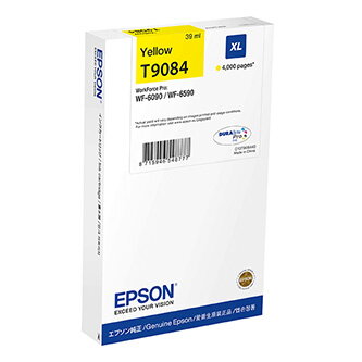 Epson originální ink C13T90844N, T9084, XL, yellow, 39ml