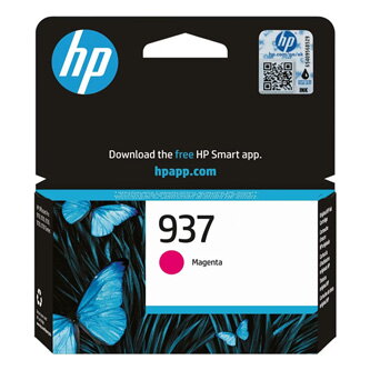 HP originální ink 4S6W3NE#CE1, HP 937, magenta, 800str., HP HP OfficeJet Pro 9110b, 9120b, 9130b