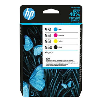 HP originální ink 6ZC65AE, CMYK, HP 950/951, HP 4-pack Officejet Pro 276dw 8100 ePrinter