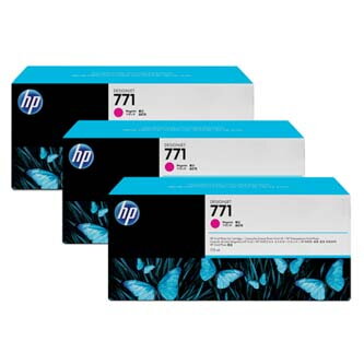 HP originální ink CR252A, magenta, 3x775ml, HP 771, HP 3-Pack, Designjet Z6200