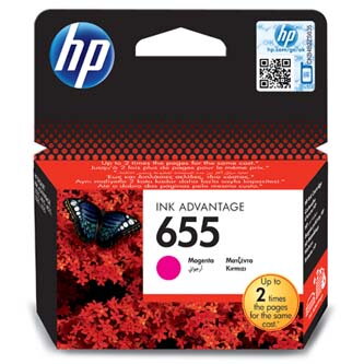 HP originální ink CZ111AE, HP 655, magenta, 600str., HP Deskjet Ink Advantage 3525, 5525, 6525, 4615 e-AiO