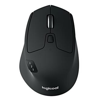 Logitech Myš M720 Triathlon, 1000DPI, Bluetooth, optická, 8tl., 1 kolečko, bezdrátová, černá, vestavěná baterie, připojení přes bl