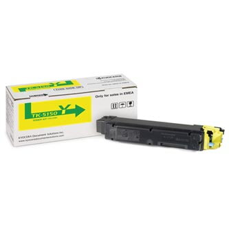 Kyocera originální toner TK-5150Y, yellow, 10000str., 1T02NSANL0, Kyocera ECOSYS M6035cidn, ECOSYS M6530cidn, ECOSYS P6035cd, O